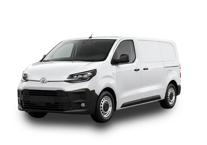 Toyota ProAce L2H1 – widok z przodu i boku